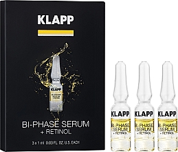 Духи, Парфюмерия, косметика Двухфазная сыворотка "Ретинол" - Klapp Bi-Phase Serum Retinol