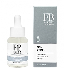 Парфумерія, косметика Сироватка для обличчя "Напій для шкіри" - Faebey Skin Drink Concentrate Hyaluronic Acid Matrixyl