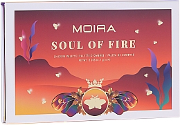Палетка тіней для повік - Moira Soul of Fire Shadow Palette — фото N3