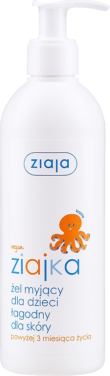 Дитячий ніжний очищувальний гель для шкіри - Ziaja Ziajka — фото N1