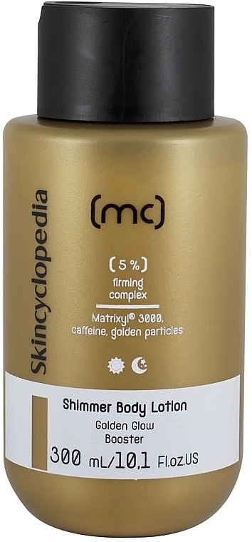 Лосьйон для тіла зі зміцнювальним комплексом - Skincyclopedia MC Shimmer Body Lotion Golden Glow Booster — фото N1