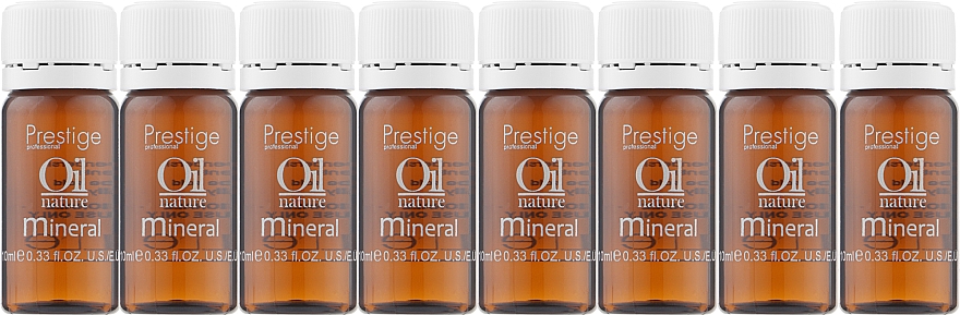 Ампули для лікування пошкодженого волосся - Erreelle Italia Prestige Oil Nature Mineral — фото N2