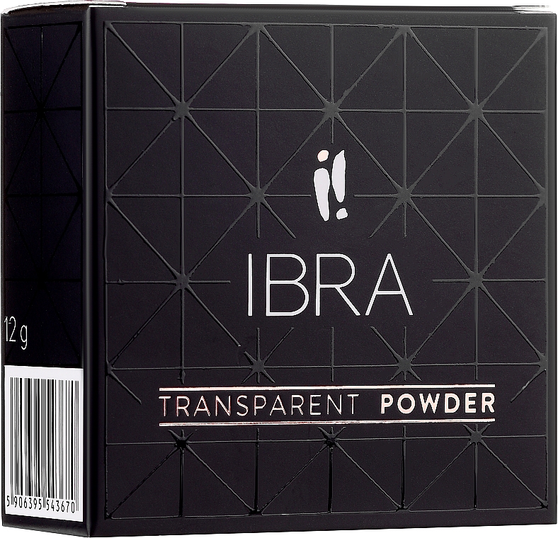 Розсипна пудра для обличчя - Ibra Transparent Powder — фото N1