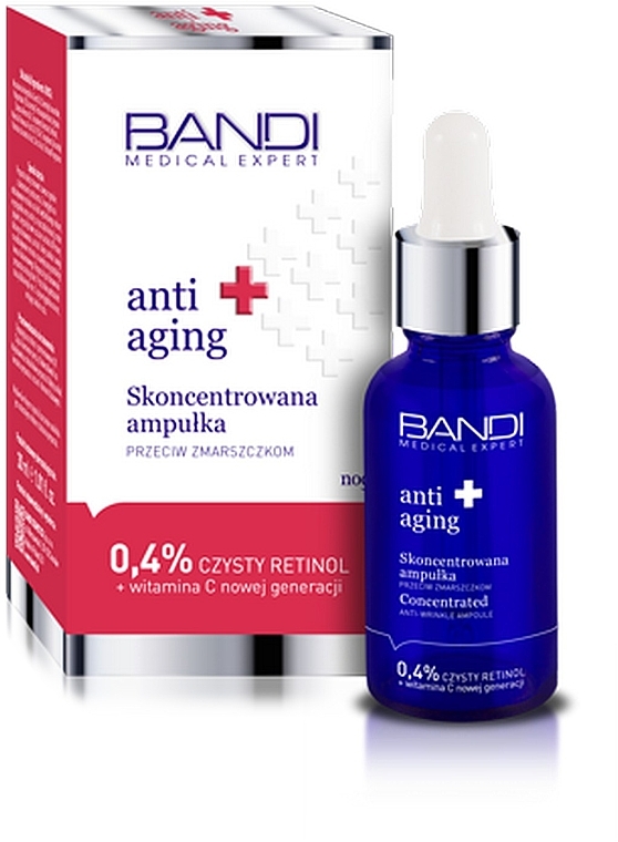 Концентрированная ампула для лица от морщин - Bandi Medical Expert Anti Aging Concetrated Ampoule — фото N1