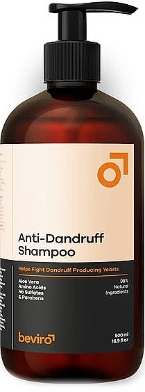 Шампунь против перхоти - Beviro Anti-Dandruff Shampoo — фото N2