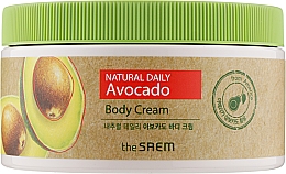 Крем для тела с экстрактом авокадо - The Saem Natural Daily Avocado Body Cream — фото N1