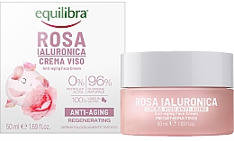 Антивіковий крем для обличчя - Equilibra Rose Anti-Aging Face Cream — фото N2