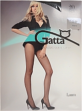 Колготки "Laura" 20 Den, nero - Gatta — фото N1
