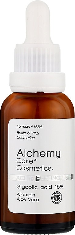 Нічна сироватка з 15% гліколевою кислотою - Alchemy Acids Peeling Glycolic Acid 15% — фото N1