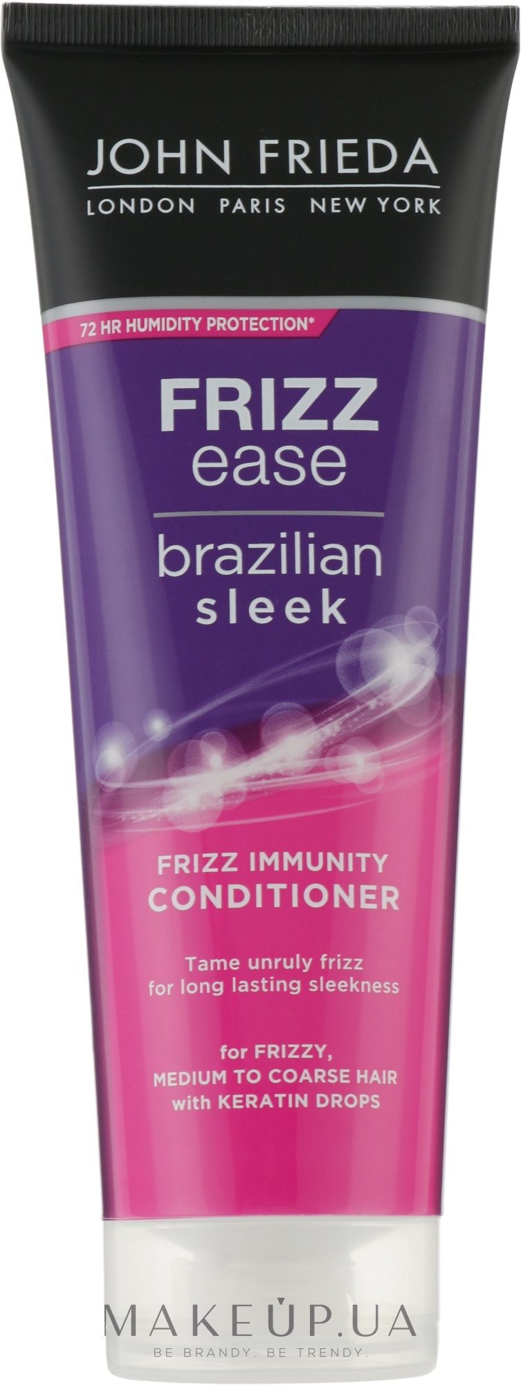 Кондиционер выпрямляющий для волос - John Frieda Frizz Ease Brazilian Sleek Conditioner — фото 250ml