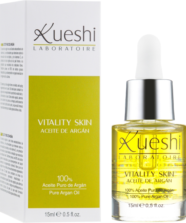 Олія аргани  - Kueshi Vitality Skin Aceite Puro De Argan — фото N1