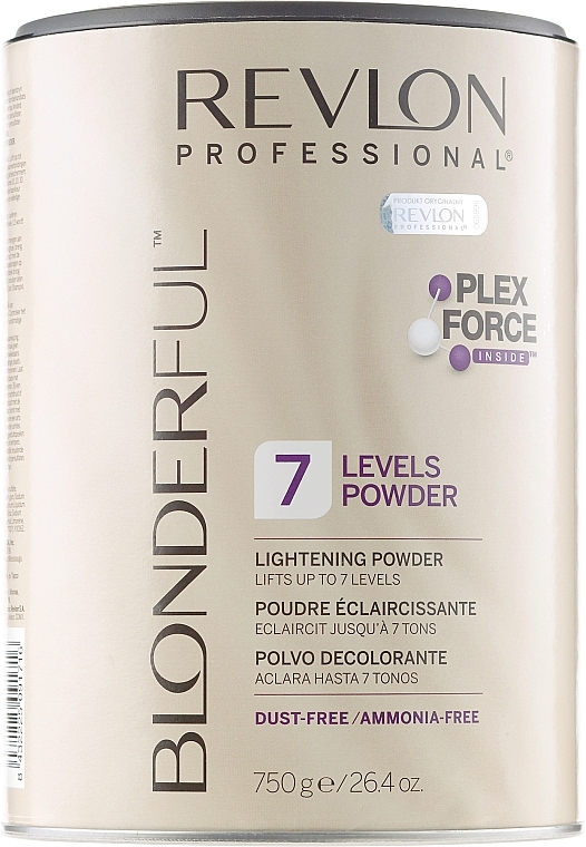УЦЕНКА Многофункциональная осветляющая пудра, уровень 7 - Revlon Professional Blonderful 7 Levels Lightening Powder * — фото N1