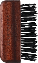 Щітка для чищення пензлів і гребінців - Acca Kappa Brush And Comb Cleaner Kotibé Wood With Black Nylon — фото N1