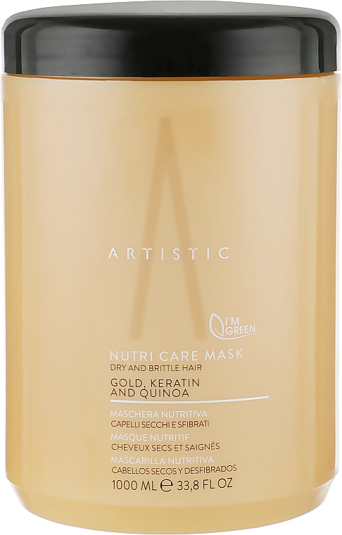 Маска для сухого та ламкого волосся - Artistic Hair Nutri Care Mask — фото N5