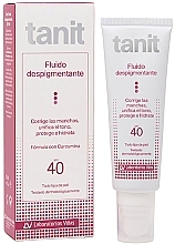 Сонцезахисний флюїд для депігментації шкіри - Tanit Depigmenting Fluid SPF40 — фото N1