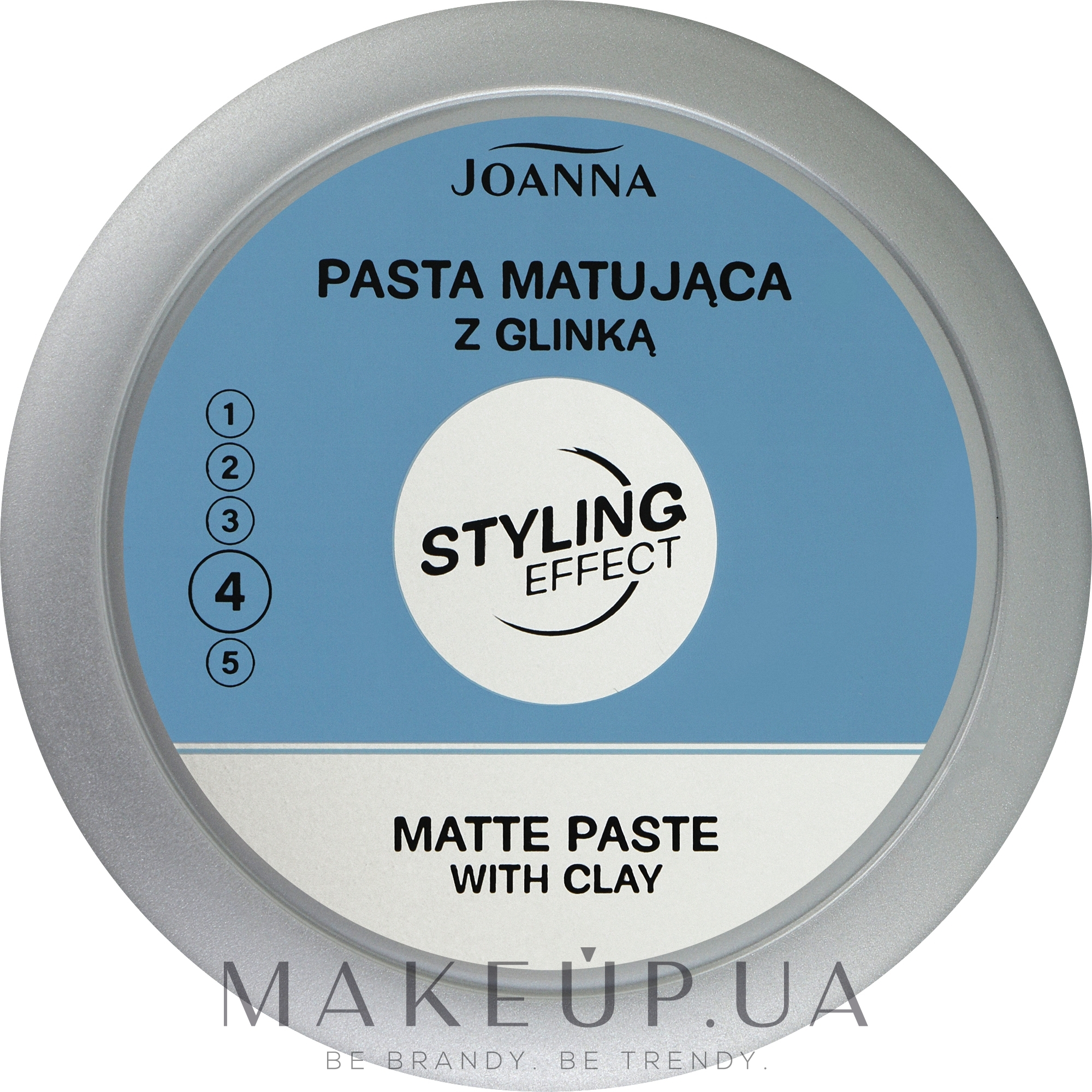 Моделирующая матирующая паста для волос - Joanna Styling Effect Strong Hold and Matt Finish — фото 100g