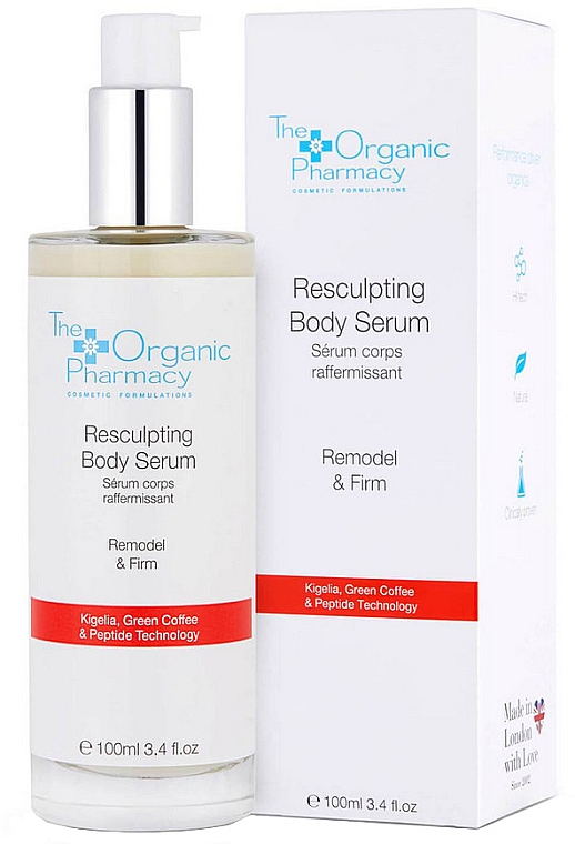 Сыворотка моделирующая для тела - The Organic Pharmacy Resculpting Body Serum — фото N1