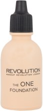 Парфумерія, косметика Тональна основа - Makeup Revolution The One Foundation