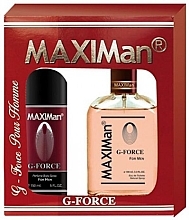 Духи, Парфюмерия, косметика УЦЕНКА Aroma Parfume Maximan G-Force - Набор (edt/100ml + deo/spray/150ml) *