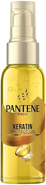 Масло для волос "Кератиновая защита" - Pantene Pro-V Keratin Protect Oil — фото N2