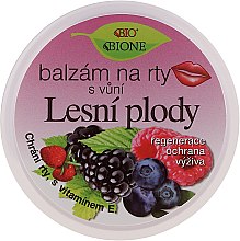 Бальзам для губ "Лісові ягоди" - Bione Cosmetics Lip Balm Forest Fruit — фото N1