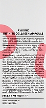 Сыворотка для лица с коллагеном - Ayoume Infinite Collagen Ampoule  — фото N3