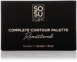 Палетка для контурирования лица - Sosu by SJ Remastered Complete Contour Palette — фото N3