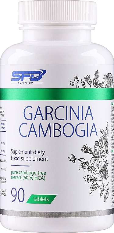 Харчова добавка "Гарцинія камбоджійська" - SFD Nutrition Garcinia Cambogia — фото N1