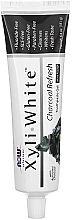 Зубна паста-гель з деревним вугіллям - Now Foods XyliWhite Charcoal Refresh Toothpaste Gel — фото N1