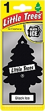 Духи, Парфюмерия, косметика Ароматизатор для автомобиля - Little Trees Black Ice Car Air Freshener