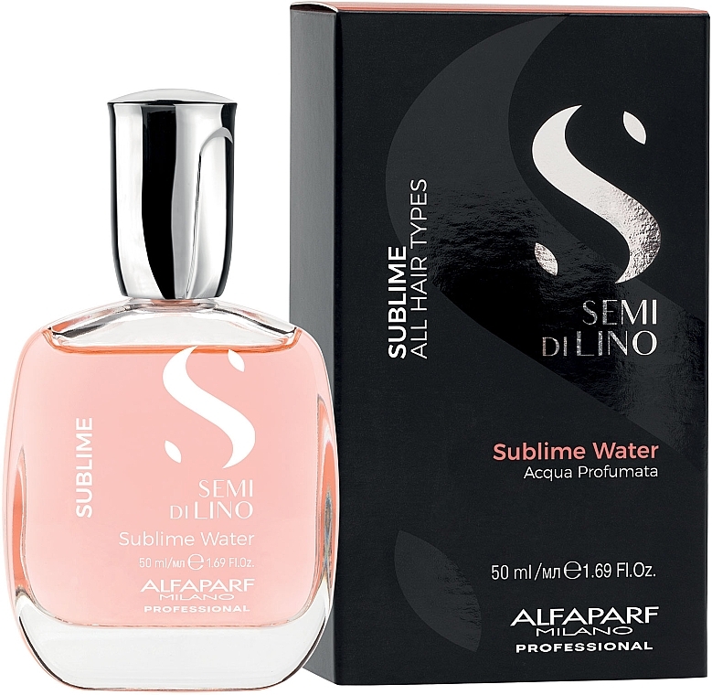 Еліксир для волосся і тіла - Alfaparf Milano Semi Di Lino Sublime Sublime Water — фото N2