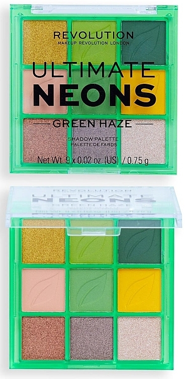 Палетка теней - Makeup Revolution Artist Collection Ultimate Neon Palette — фото N3