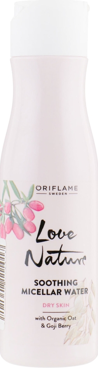 Смягчающая мицеллярная вода для лица - Oriflame Love Nature Soothing Micellar Water — фото N1