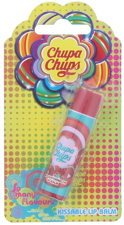 Бальзам для губ "Соковитий кавун" - Chupa Chups Lip Balm — фото N1