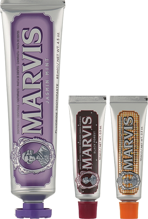Набор зубных паст "The Sweets Gift Set" - Marvis (toothpast/2x10ml + toothpast/85ml) — фото N2
