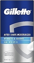 Бальзам після гоління 3в1 - Gillette Pro Instant Hydration After Shave Balm SPF15 for Men — фото N1