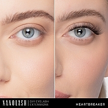 Накладные ресницы - Nanolash Diy Eyelash Extensions Heartbreaker — фото N3