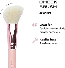 Кисть для контура - Sincero Salon Cheek Brush — фото N2