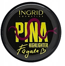 Парфумерія, косметика Розсипчастий хайлайтер - Ingrid Cosmetics x Fagata Pina Highlighter