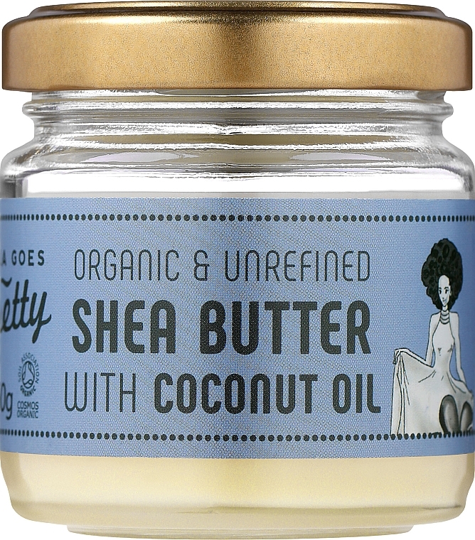 Масло ши и кокоса для тела - Zoya Goes Pretty Shea Butter With Coconut Oil Organic Cold Pressed — фото N1