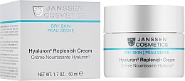 Живильний крем з гіалуроном - Janssen Cosmetics Replenish Cream — фото N2