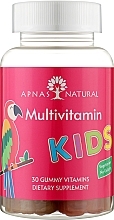 Парфумерія, косметика Мультивітамін для дітей, 30 жувальних пастилок - Apnas Natural Kids