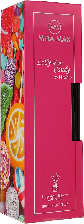 Аромадифузор - Mira Max Lolly-Pop Candy Fragrance Diffuser With Reeds — фото N3