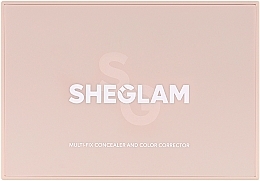 Палетка для коррекции лица - Sheglam Multi Fix Concealer And Colour Corrector — фото N2