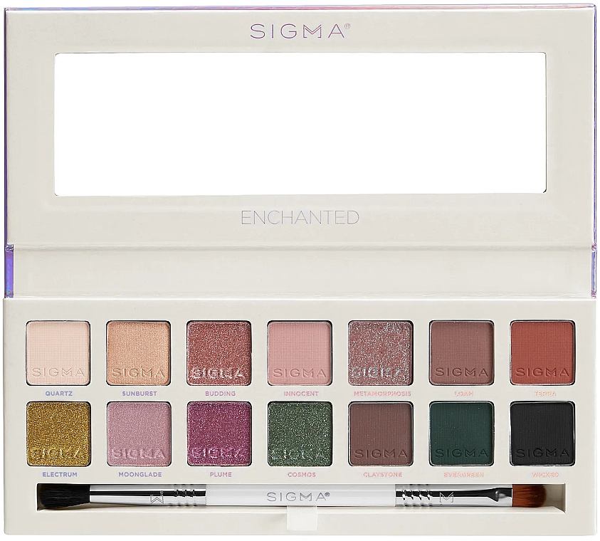 Палетка теней для век - Sigma Beauty The Enchanted Eyeshadow Palette — фото N1