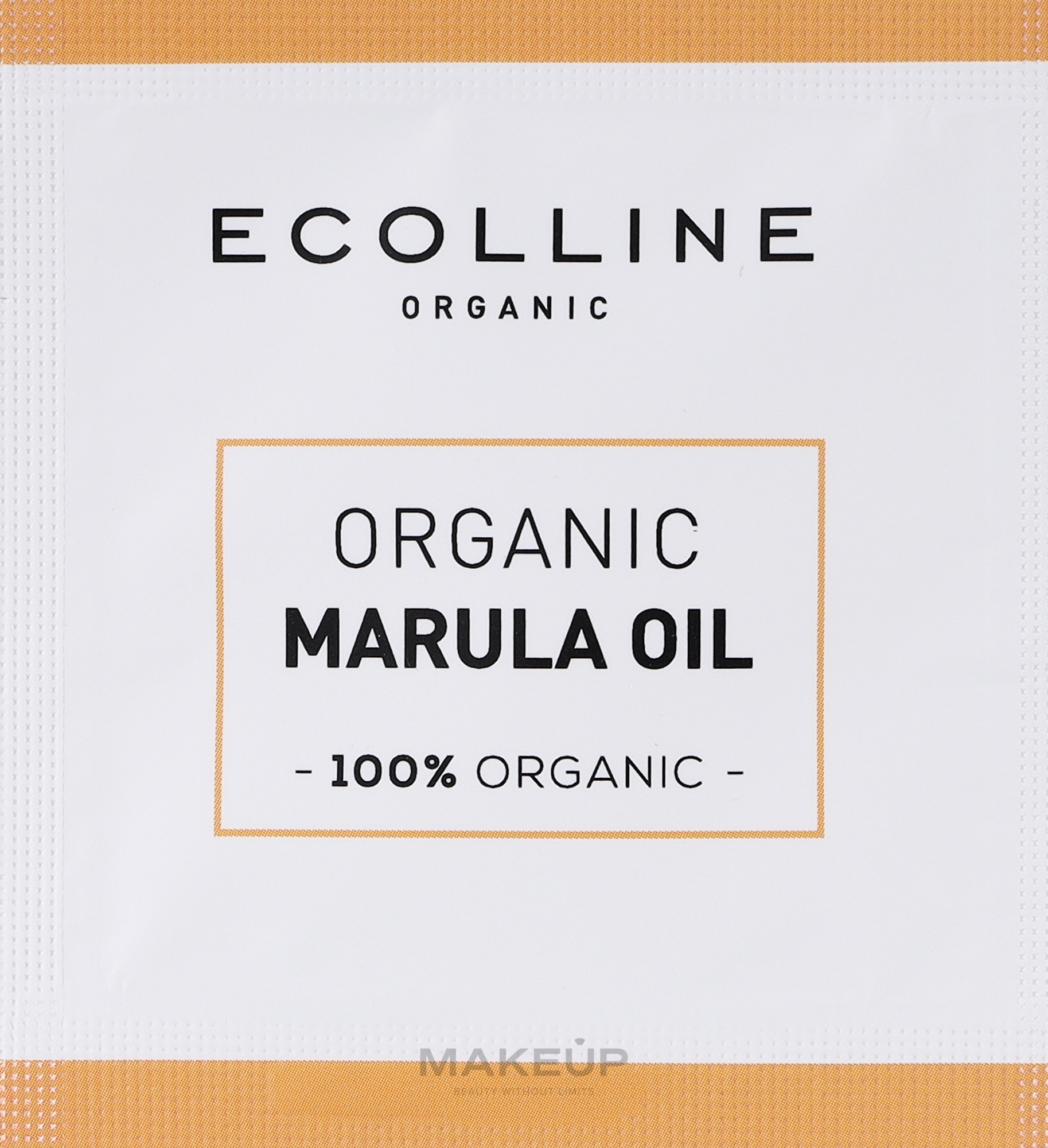 Органічна олія марули - Ecolline Organic Marula Oil (пробник) — фото 1ml