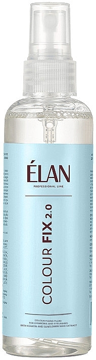 Флюид-фиксатор цвета для бровей и ресниц с кератином и экстрактом подсолнечника - Elan Professional Line Colour Fix 2.0 — фото N1