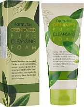 Пенка для умывания с экстрактом зеленого чая - FarmStay Green Tea Seed Pure Cleansing Foam — фото N1