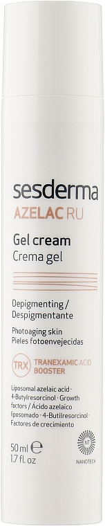 Депигментирующий крем-гель для лица - SesDerma Laboratories Azelac Ru Gel Cream