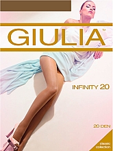 Парфумерія, косметика Колготки для жінок "Infinity " 20 Den, bronze - Giulia